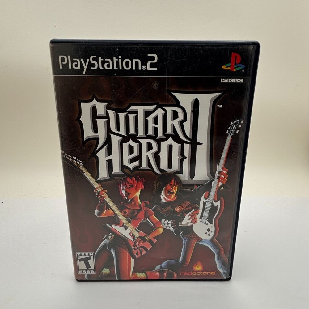 Guitar Hero II 2 PS2 (Sony PlayStation 2, 2006) Complete W/ Manual